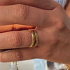 ARGOLLAS DIAMANTADAS DISEÑO DE RECTÁNGULOS PAR:$200.000 UNIDAD:$120.000