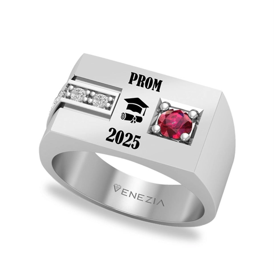 ANILLO DE GRADO  MODELO FÉNIX REF 4614