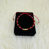 PULSERA MURANO ROJO BALÍN #2 y#3 REF 957