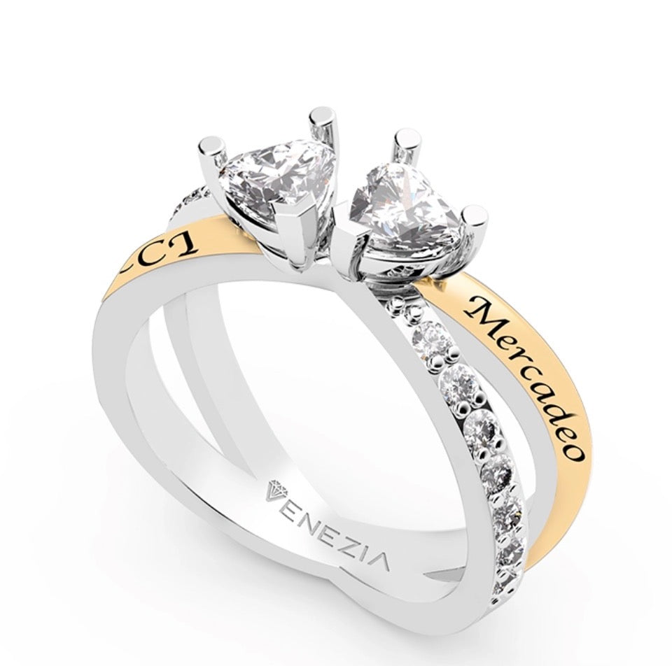 ANILLO DE GRADO  PASIÓN Y ESFUERZO REF4632