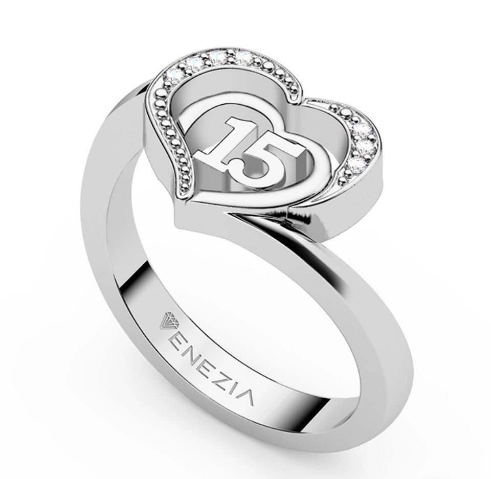 ANILLO 15 AÑOS REINA XV REF 6450