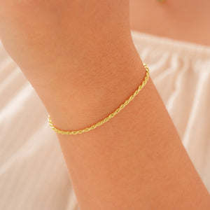 PULSERA PARA DAMA TEJIDO LAZO 18 CM 1MM 817
