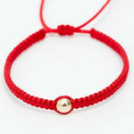 PULSERA TEJIDA SOLO TONO BALIN CENTRO REF 970