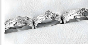 Set de argollas diamantadas figuradas