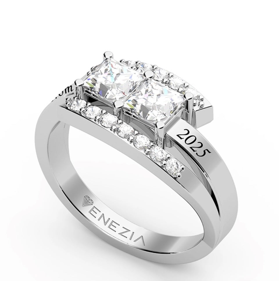 ANILLO DE GRADO HUELLA ACADÉMICA REF 4588