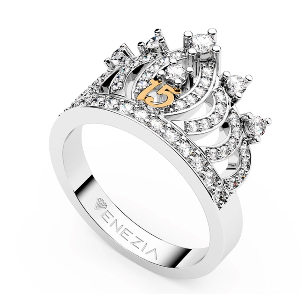 ANILLO DE 15 AÑOS SUEÑO DORADO REF 6650