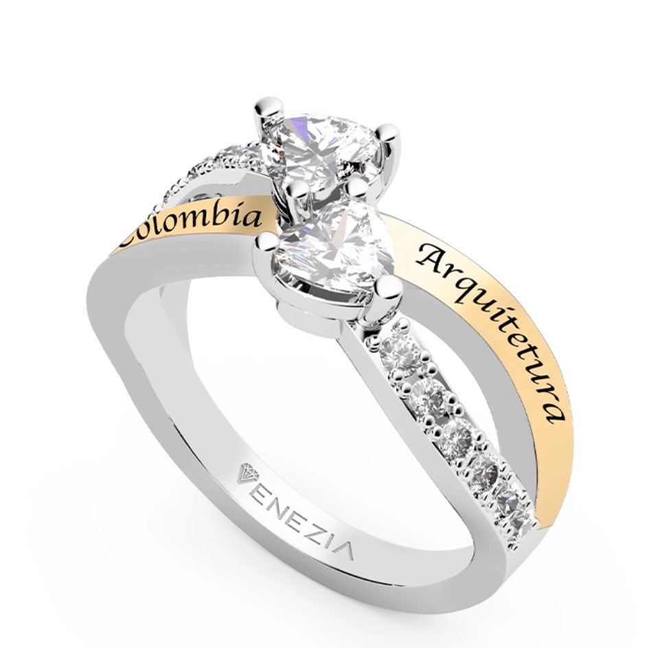 ANILLO DE GRADO  NUESTRO LOGRO REF4631