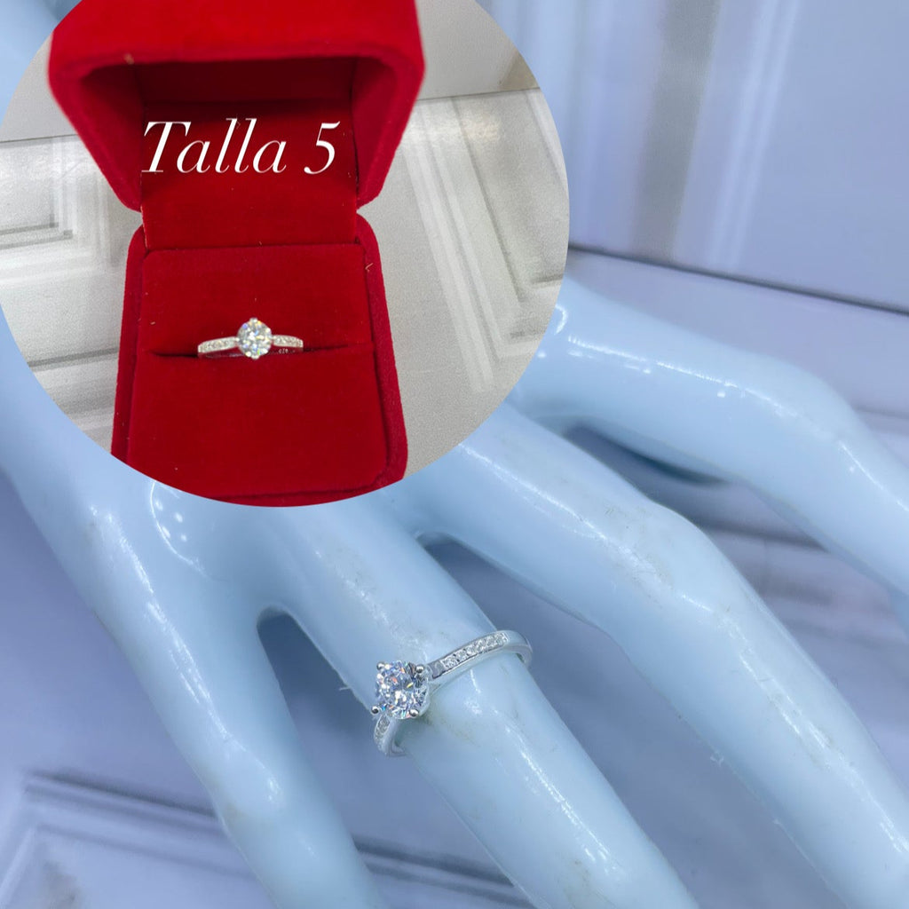 anillo de compromiso luz infinita TALLA 5 ref 4229 Q24.2