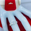 anillo de compromiso elegancia contemporanea  TALLA 5 ref 4210 Q28.6