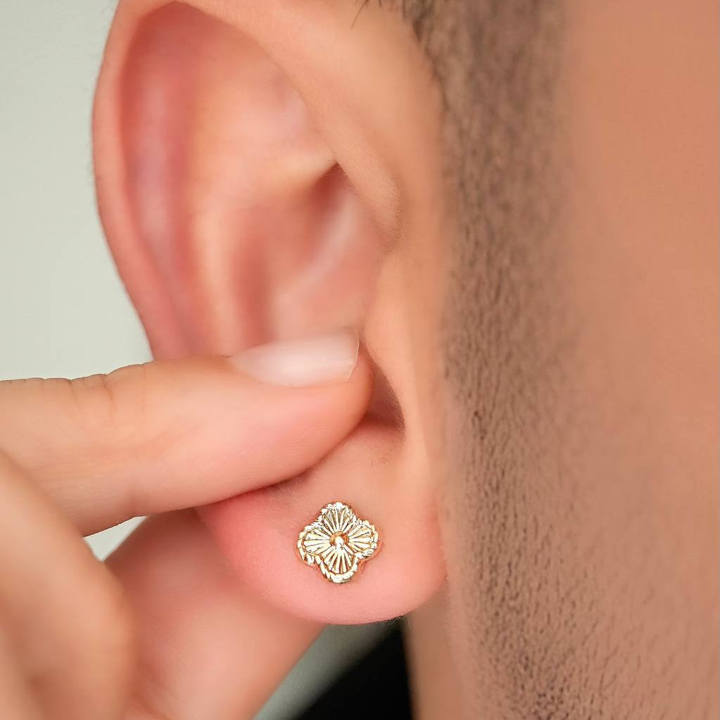 TOPO VAN CLEFF DORADO METAL 0,8 MM ROSCA 1456