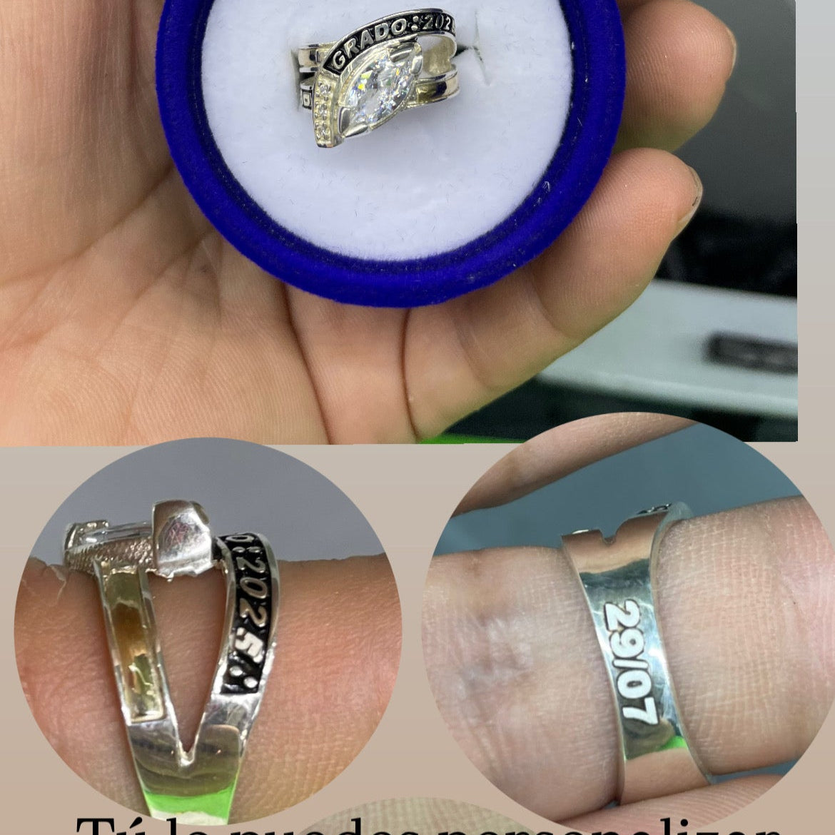 Anillo de grado  Eterno Logro        Ref 4475