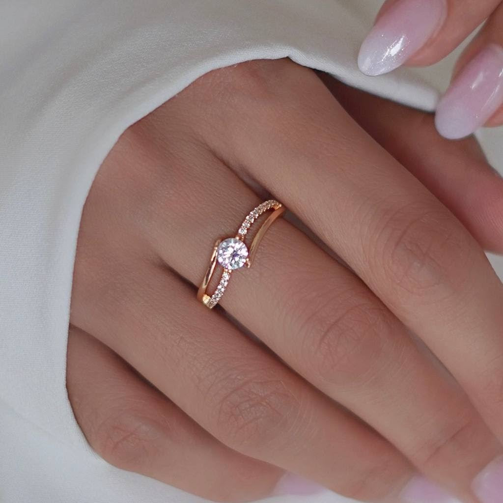 ANILLO SIMONAY CRYSTAL ROSE PARA DAMA