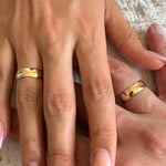ARGOLLA DE MATRIMONIO INGLESAS LISAS CLÁSICAS PAR:$850.000