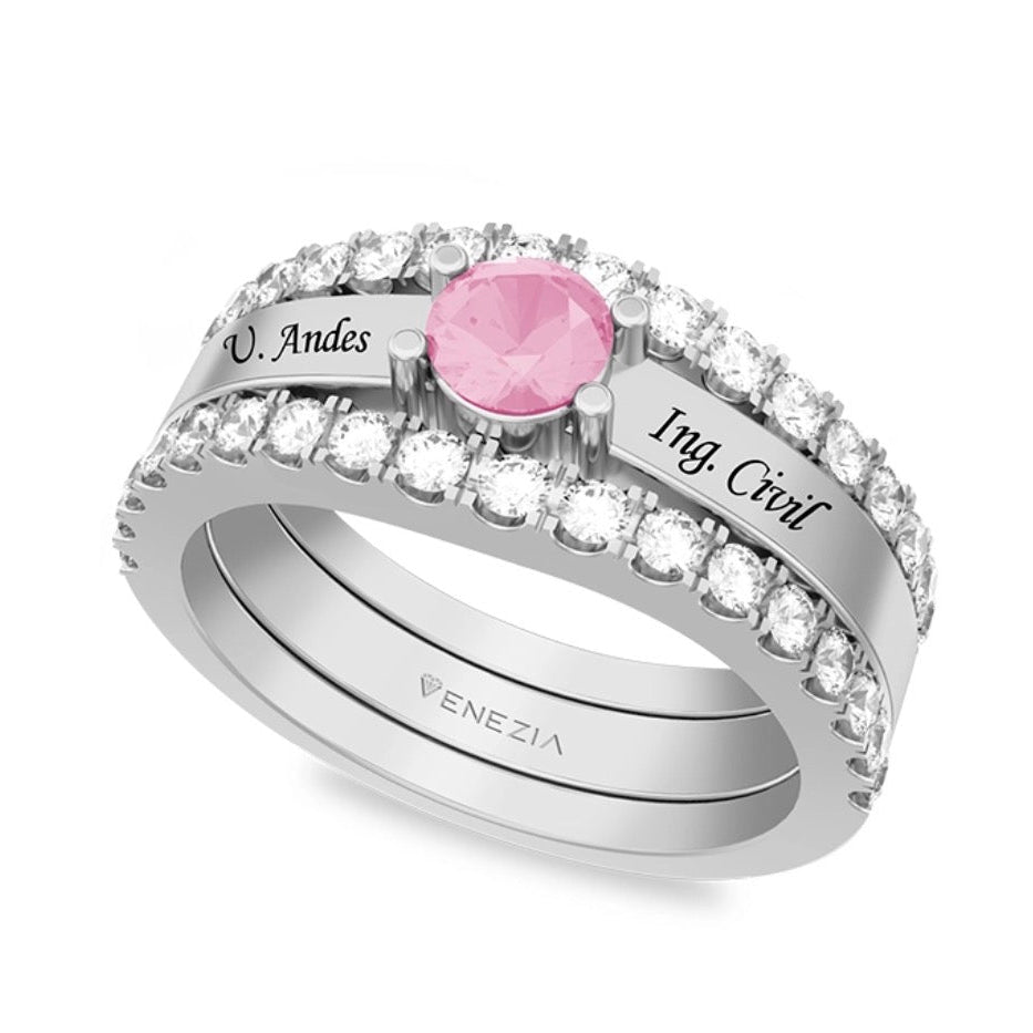 ANILLO DE GRADO  PRINCESA GRADUADA REF 4597