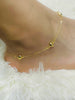 TOBILLERA AROS CON CORAZONES POPOCHO REF 1262