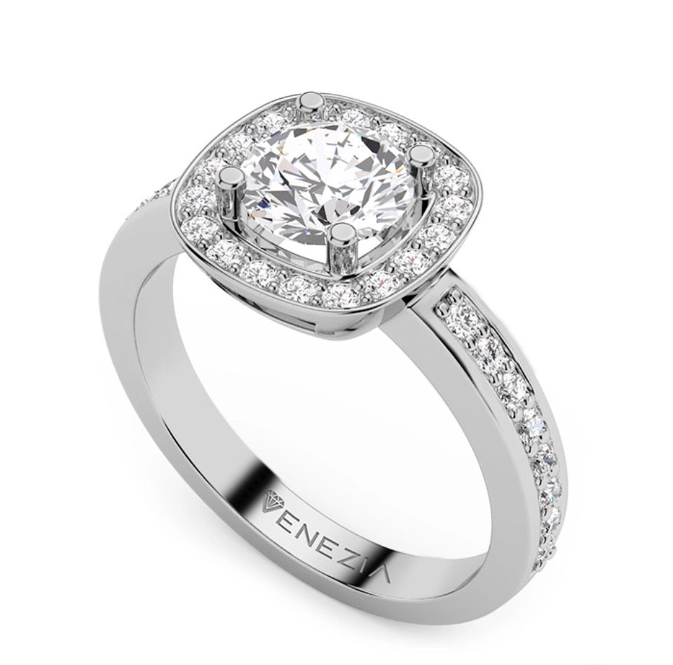 ANILLO DE COMPROMISO TRONÓ DE CRISTAL REF 6256