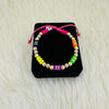 PULSERA TEJIDA BARRILES MULTICOLOR #4 REF 1002
