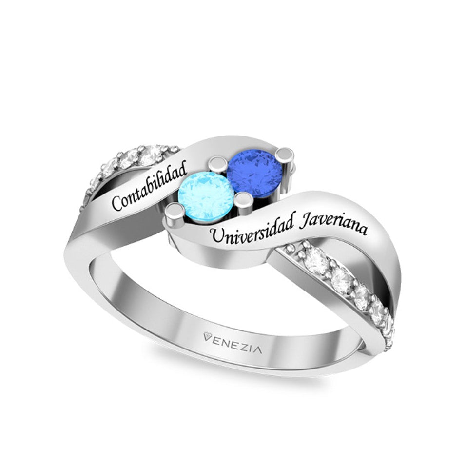 ANILLO DE GRADO  BRILLO DE SABIDURÍA REF 4593