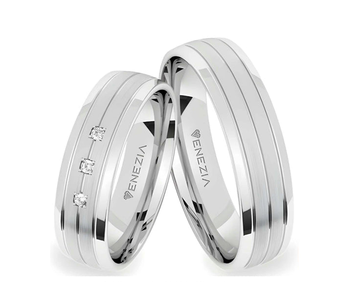 Argollas trilogía de amor