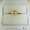 Anillo De Dama Aurora Blanca Ref 43