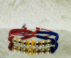 PULSERA TEJIDA COLOMBIA BALÍN #4 SOLA CINTA REF 950