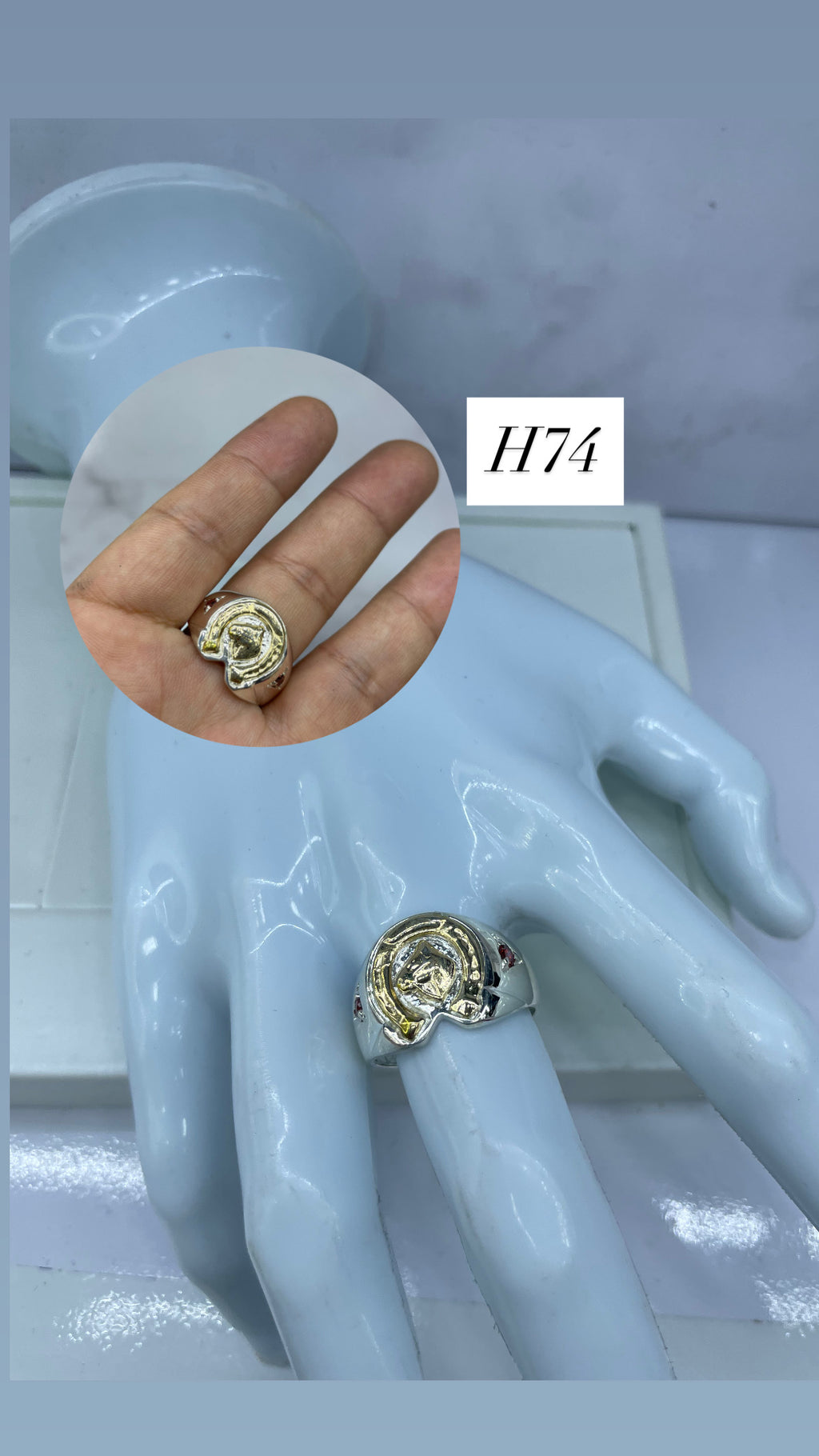 Anillo De Caballero Corcel De La Suerte Ref 4272
