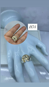 Anillo De Caballero Corcel De La Suerte Ref 4272