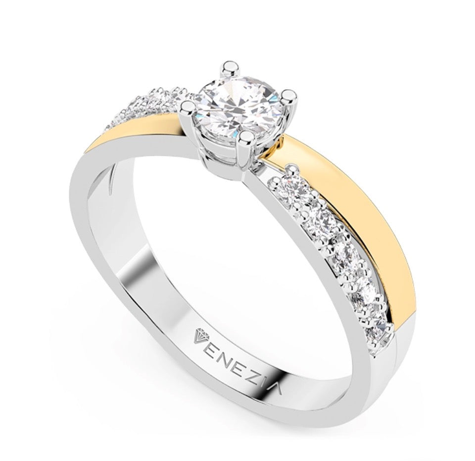 ANILLO DE COMPROMISO DUAL SHINE REF 5846