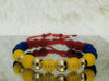 PULSERA TEJIDA COLOMBIA BALÍN #8 NEO TRES CINTAS #10 MM REF 951