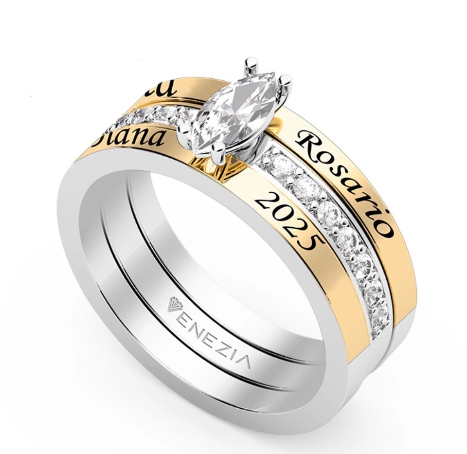 ANILLO DE GRADO BRILLO DE EXITO REF 4617