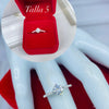 anillo de compromiso diamante elegante TALLA 5 ref 4228 Q25.3