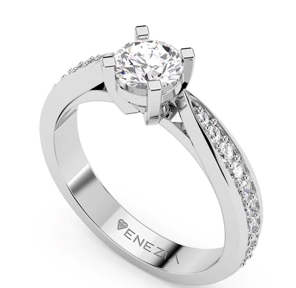 ANILLO DE COMPROMISO BASE DE AMOR REF 6278