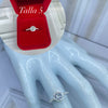 anillo de compromiso brillo radiante  TALLA 5 ref 4233 Q28.6