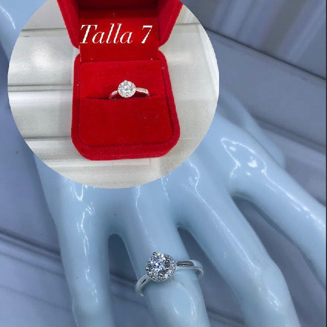 Anillo de compromiso destello de amor Q33.0