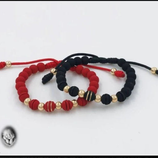 PULSERA Y TOBILLERA CON NEOPRENO Y BALÍN #3 PARA BEBÉ