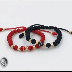 PULSERA Y TOBILLERA CON NEOPRENO Y BALÍN #3 PARA BEBÉ