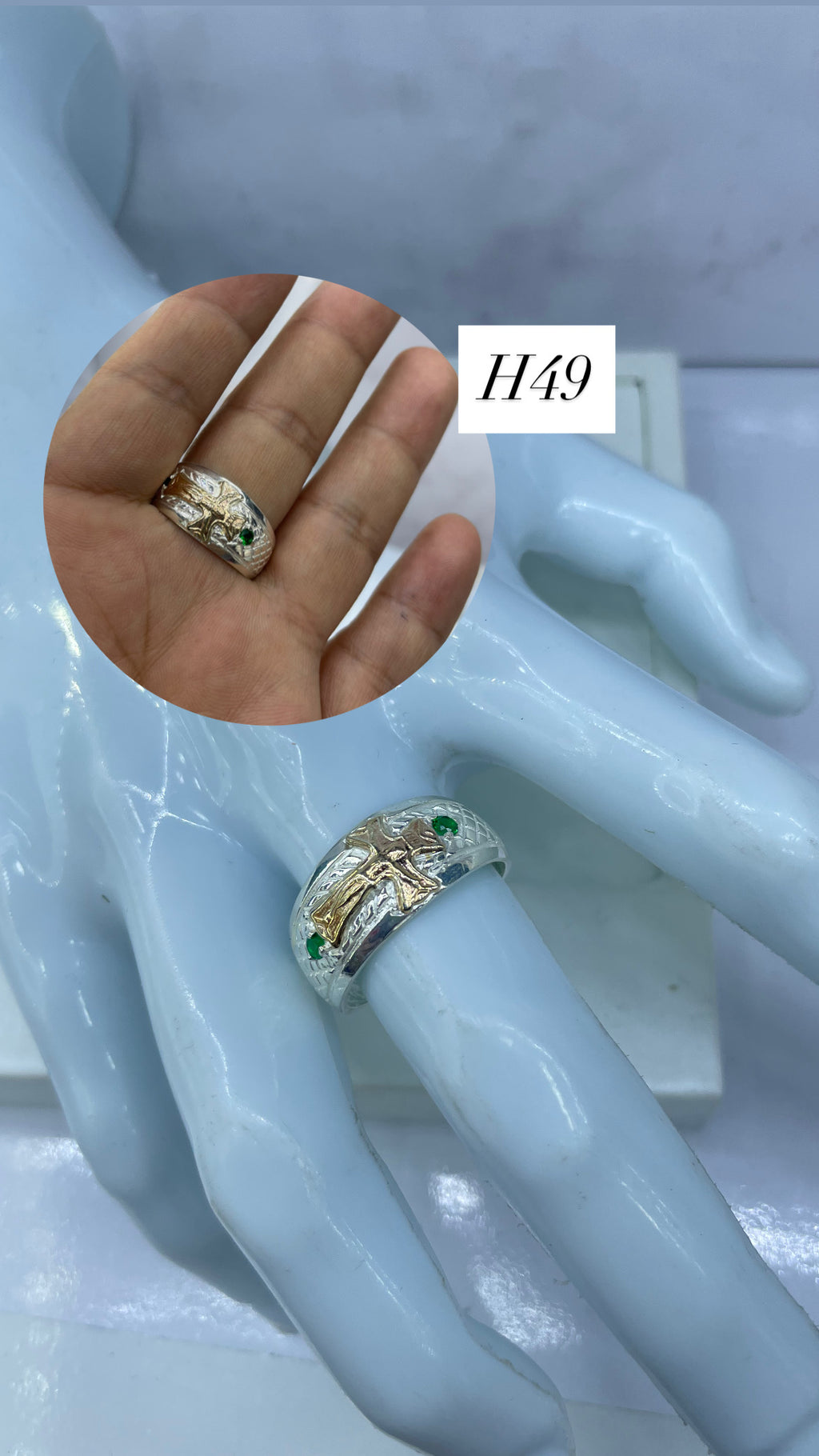 Anillo De Caballero Sabiduria Y Fuerza Ref 4272