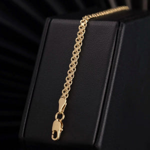 PULSERA PARA CABALLERO TEJIDO BISMARK 21CM 874