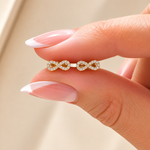 TOPO INFINITO MINI CON CIRCONES REF 1374