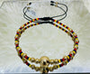 PULSERA TEJIDA COLOMBIA BALÍN CENTRO #8 Y #4 REF 953