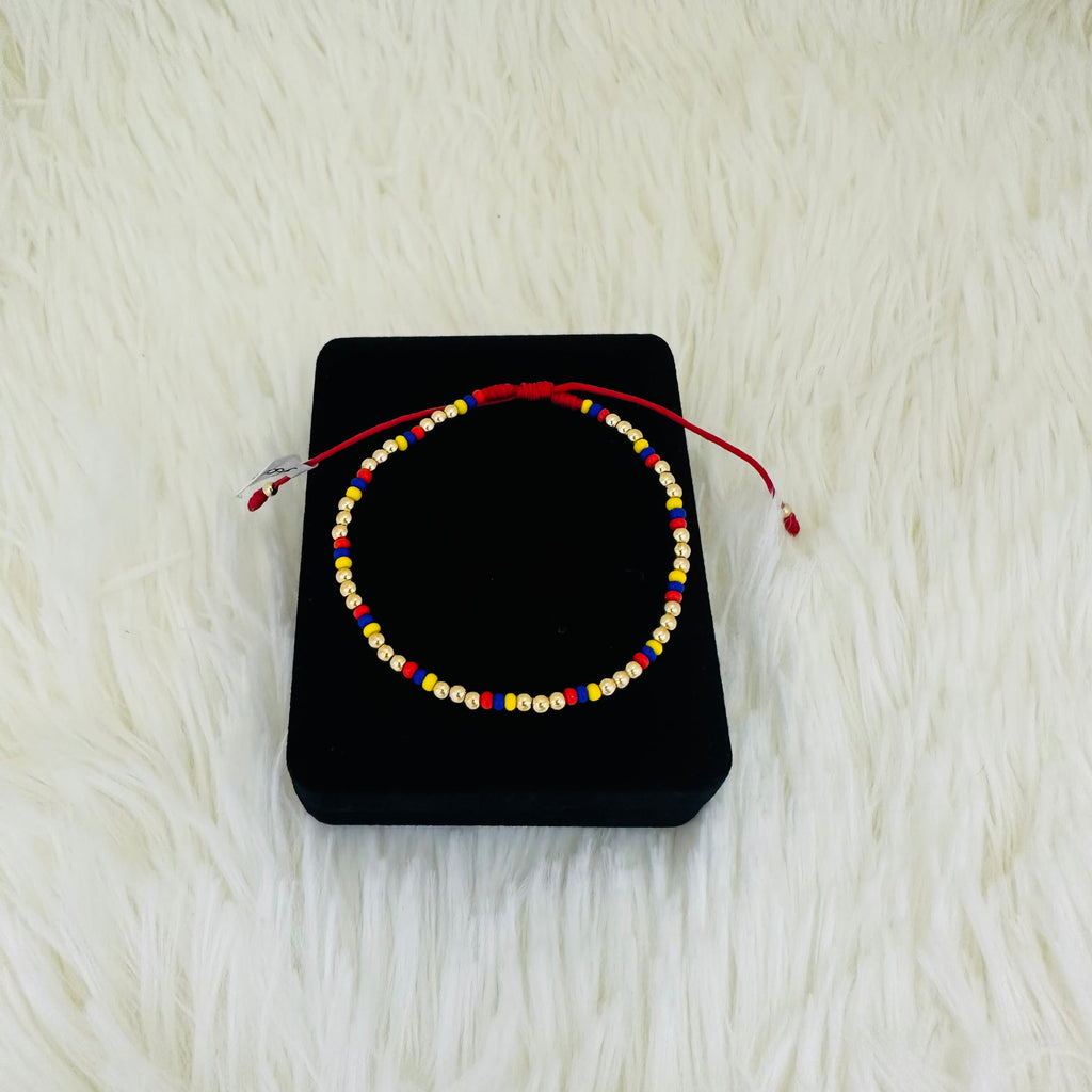 PULSERA TEJIDA COLOMBIA BALÍN #1 REF 954