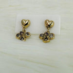 TOPOS CORAZON CON FLOR COLGANTE REF 1444