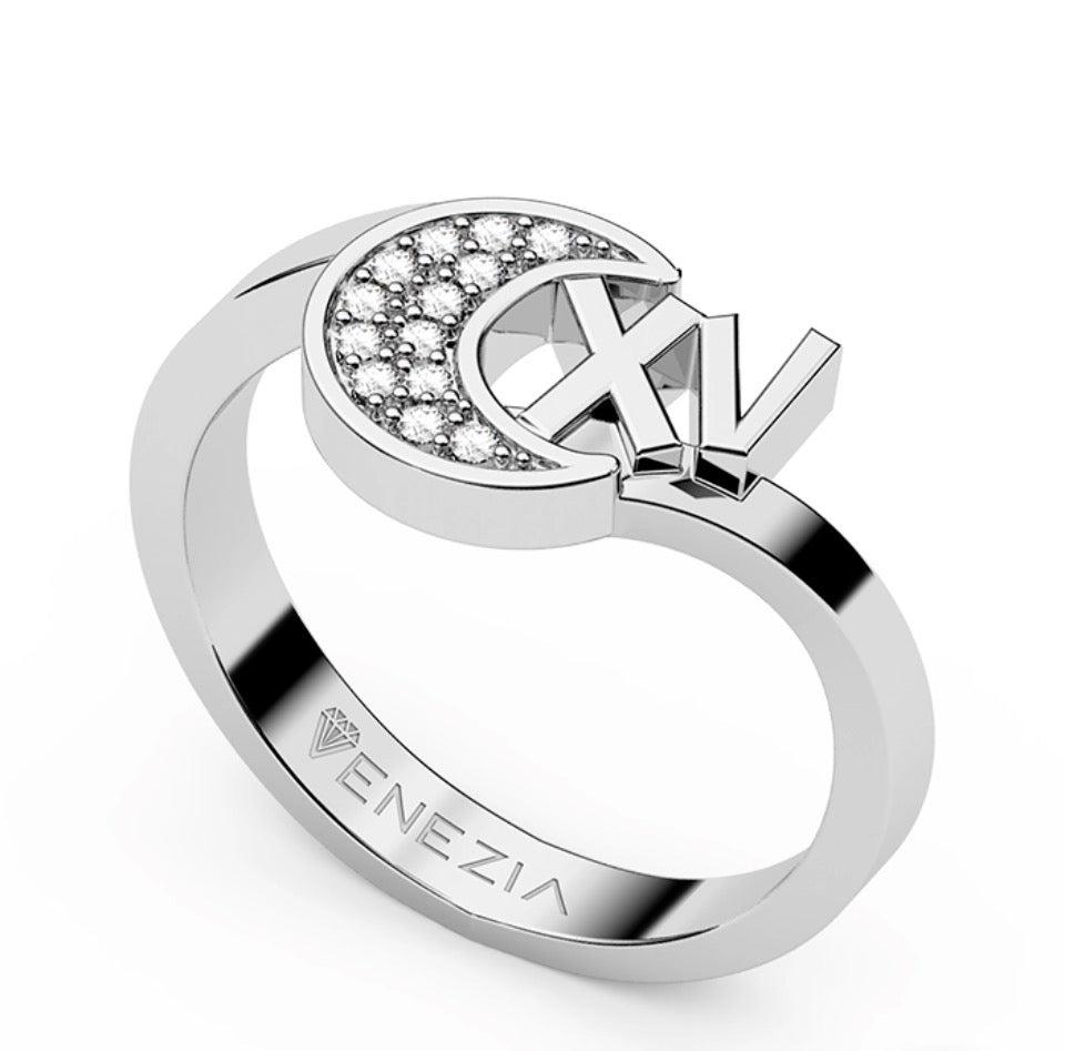 ANILLO 15 AÑOS LUNA XV  REF 6459