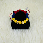 PULSERA TEJIDA COLOMBIA BALÍN #8 NEO TRES CINTAS #10 MM REF 951