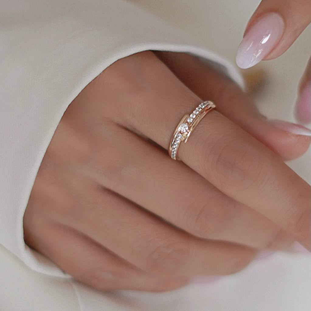 ANILLO SHANICE CRYSTAL ROSE