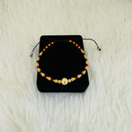 PULSERA TEJIDA COLOMBIA BALÍN CENTRO #8 Y #4 REF 953