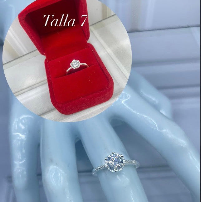 Anillo de compromiso Estrella radiante Q31.9