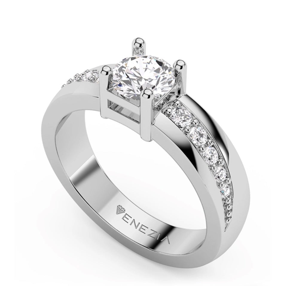 ANILLO DE COMPROMISO UNION DIVINA REF 6251