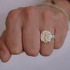 ANILLO MADERO CRISTAL PARA CABALLERO