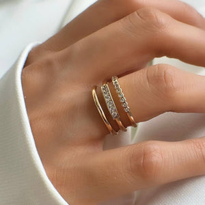 ANILLO 3 EN 1 ETERNAL SHINE AJUSTABLE PARA DAMA